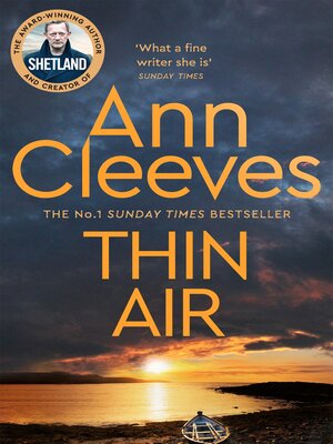 cover image of Thin Air